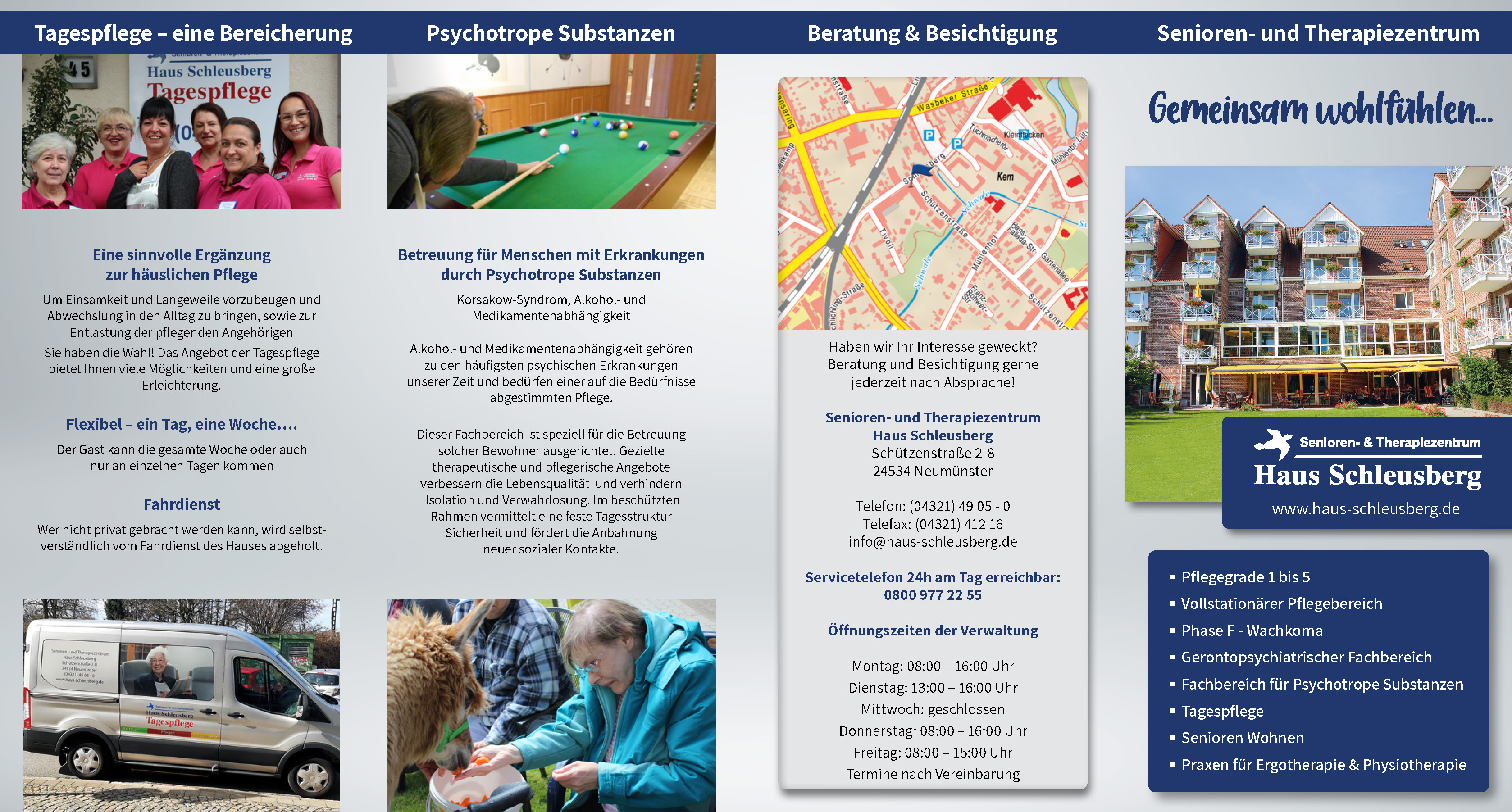 Senioren-und Therapiezentrum Haus Schleusberg GmbH - Flyer